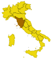 cartina  toscana