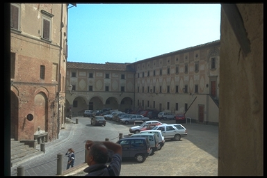 Piazza della Repubblica a San Miniato (PISA)