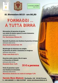 Formaggi a tutta birra