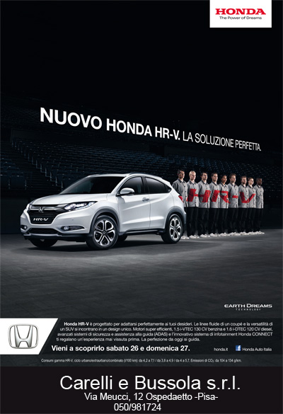 PRESENTAZIONE NUOVO HONDA HRV 2016