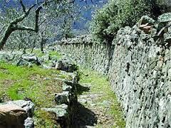 Via Francigena crosses Siena Tuscany