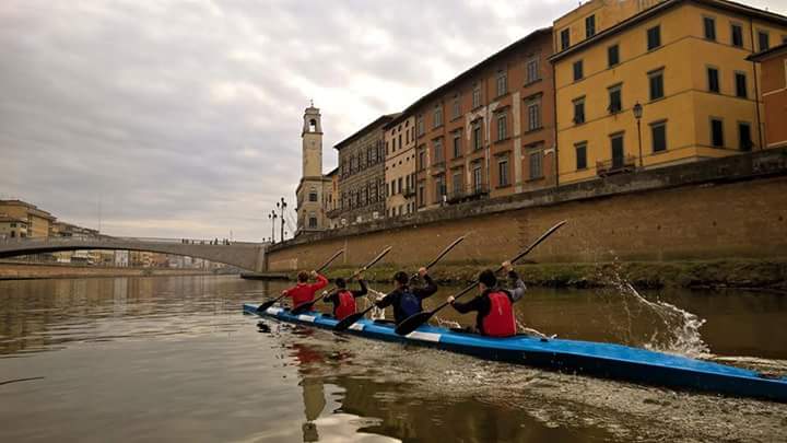 Gara Interregionale di Canoa a Pisa