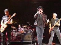 foto U2 in concerto a Torino