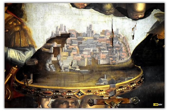 foto Primo dipinto su Piazza Armerina Enna del 1612