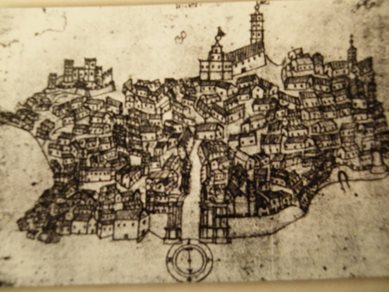 foto Drawing on Piazza Armerina Enna of 1628