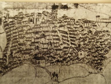 foto Disegno di Piazza Armerina del seicento
