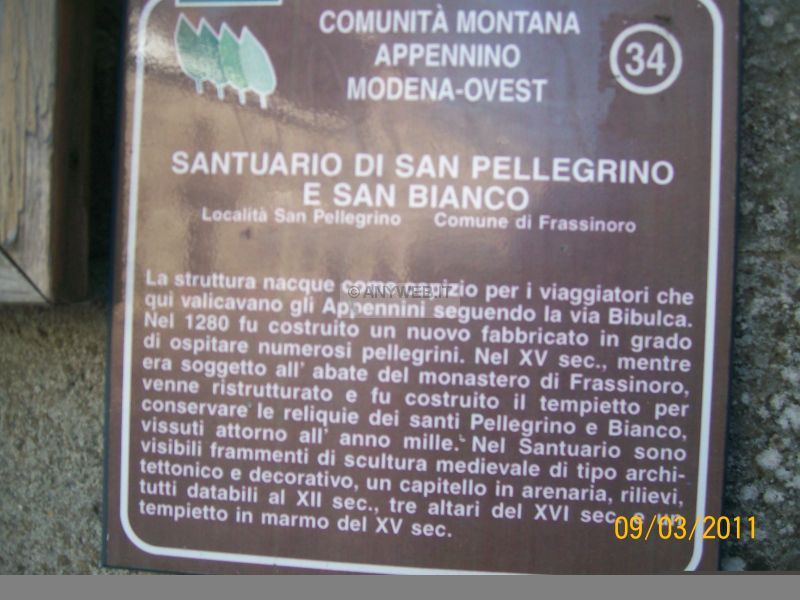 Frassinoro d Modena e San Pellegrino