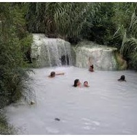 Baths of San Filippo of Castiglione d'Orcia Siena