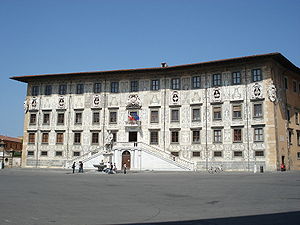 Der Palast der Wohnwagen in Pisa