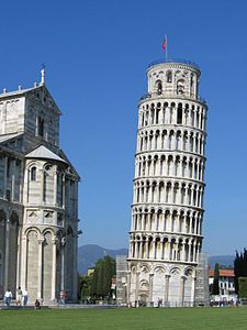 Leaning tower of Pisa