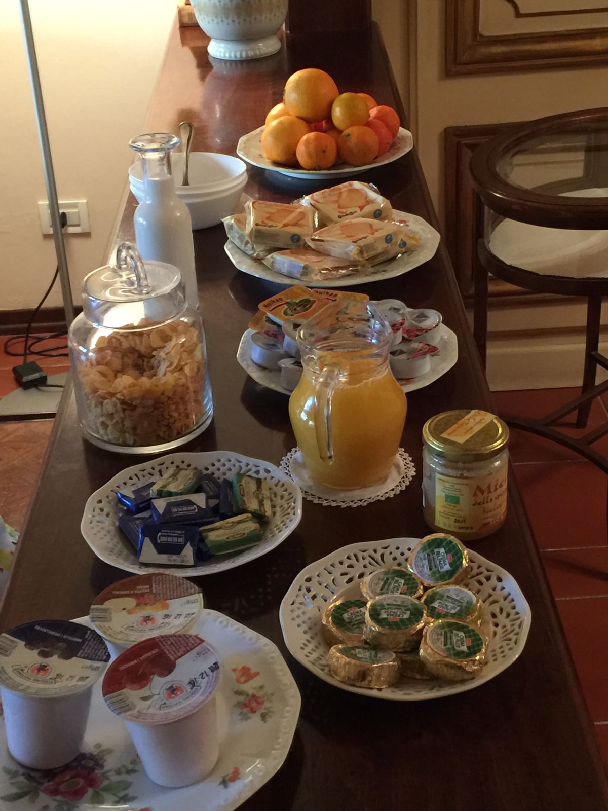 colazione Bed and Breakfast PISA RELAIS