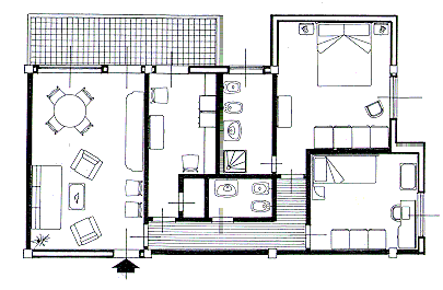 piantine Residence ISOLA VERDE, Cisanello Pisa