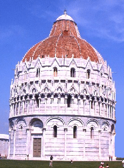 IL BATTISTERO DI PISA