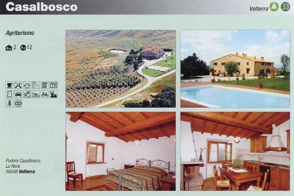 Agriturismo Casalbosco Volterra Pisa Tuscany